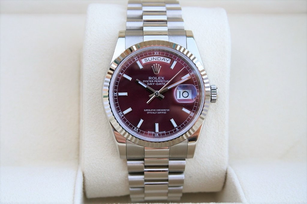 img_4213 rolex day date 40mm everose gold weiß