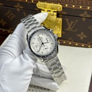 omega speedmaster 42mm edelstahl schwarz (kopie)