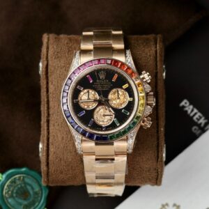 Startseite rolex daytona diamanten (rainbow) 40mm gold